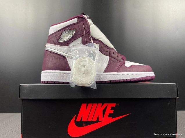 Cheap Husky 1 Bordeaux 555088-611 OG Air Jordan High 0627